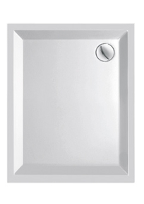 Plieger Kwadrant kunststof douchebak 90x80x5cm ( 46 )